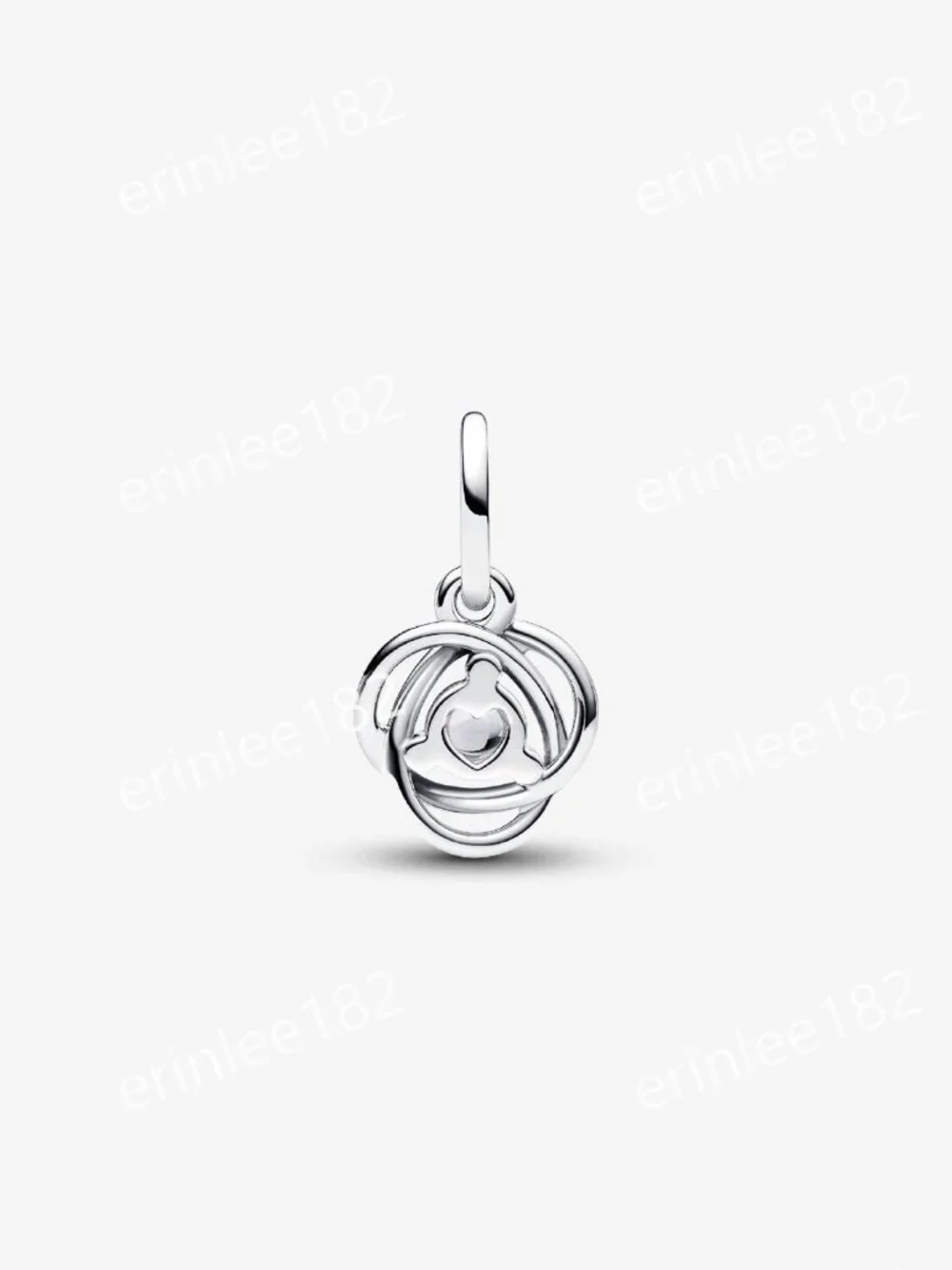 Pandora Clear Eternity Circle Dangle Charm